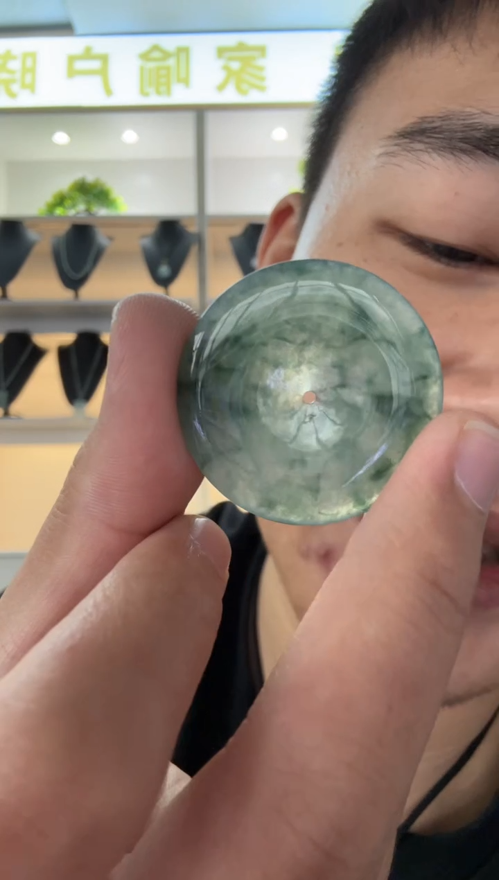 【闪购商品】翡翠未镶嵌颈饰天然翡翠A货孤品一件