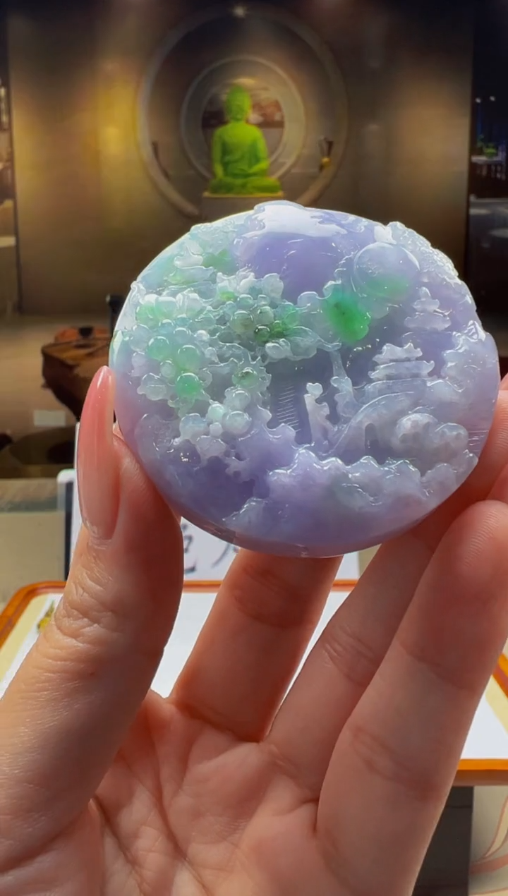 【闪购商品】定制翡翠未镶嵌Y2025-3-13-72