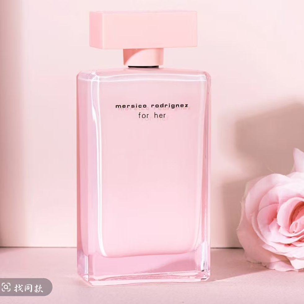 【forher-桃粉】持久留香木质花香调 气味：麝香玫瑰桃子100ml香水
