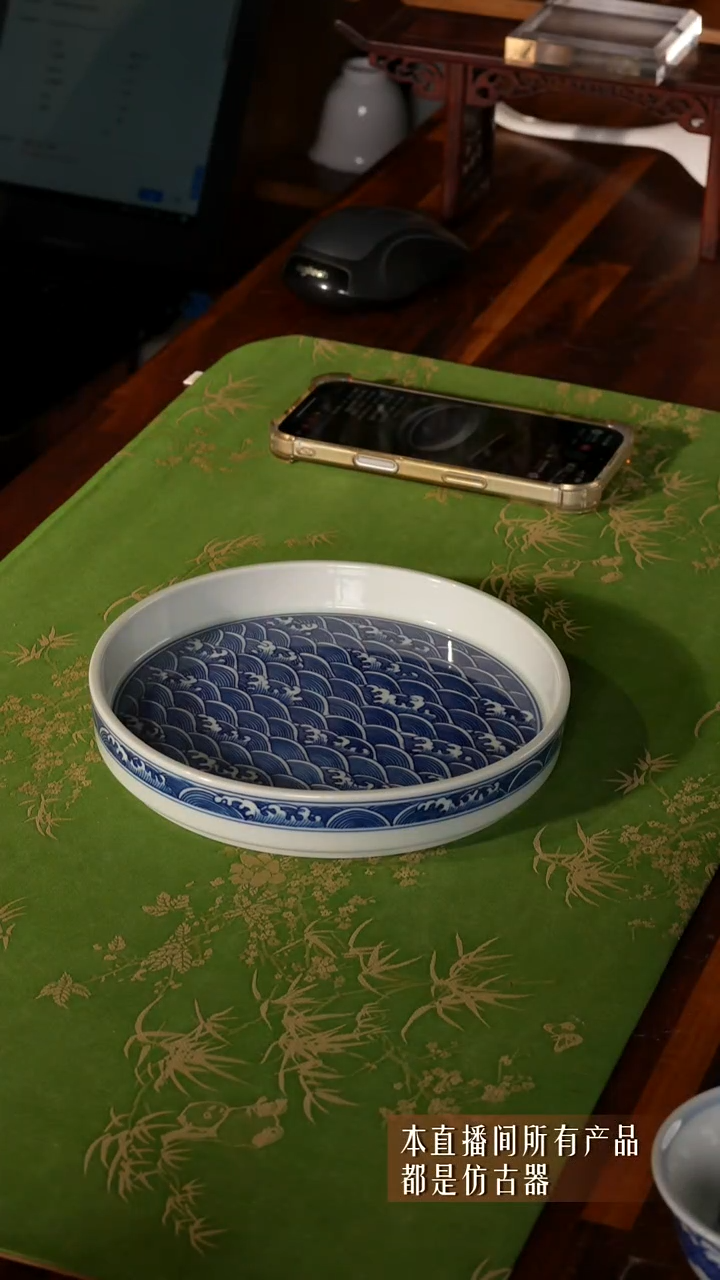 摆件瓷福利壶承66666