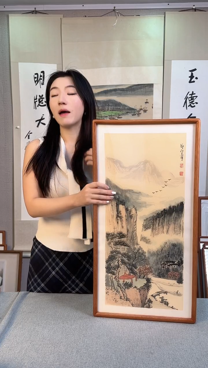 书法郑老师国画作品