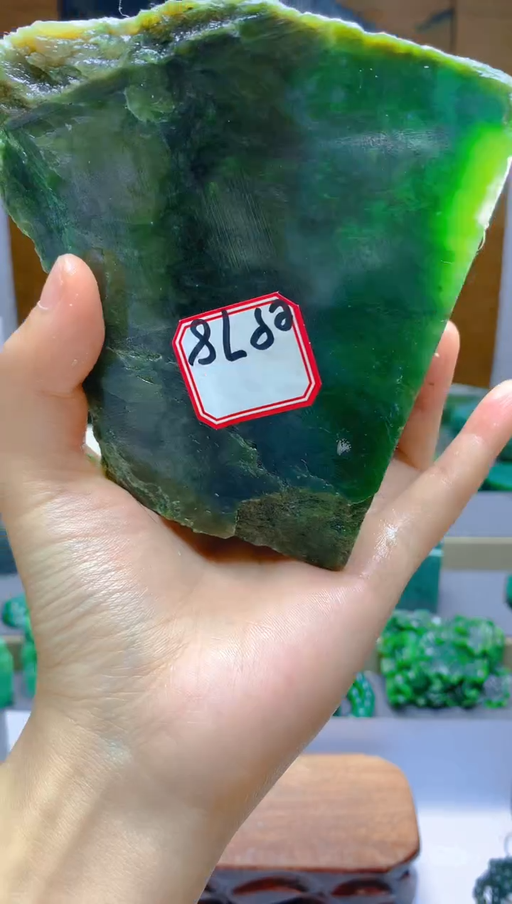 【闪购商品】和田玉（碧玉）未镶嵌珠宝半成品1