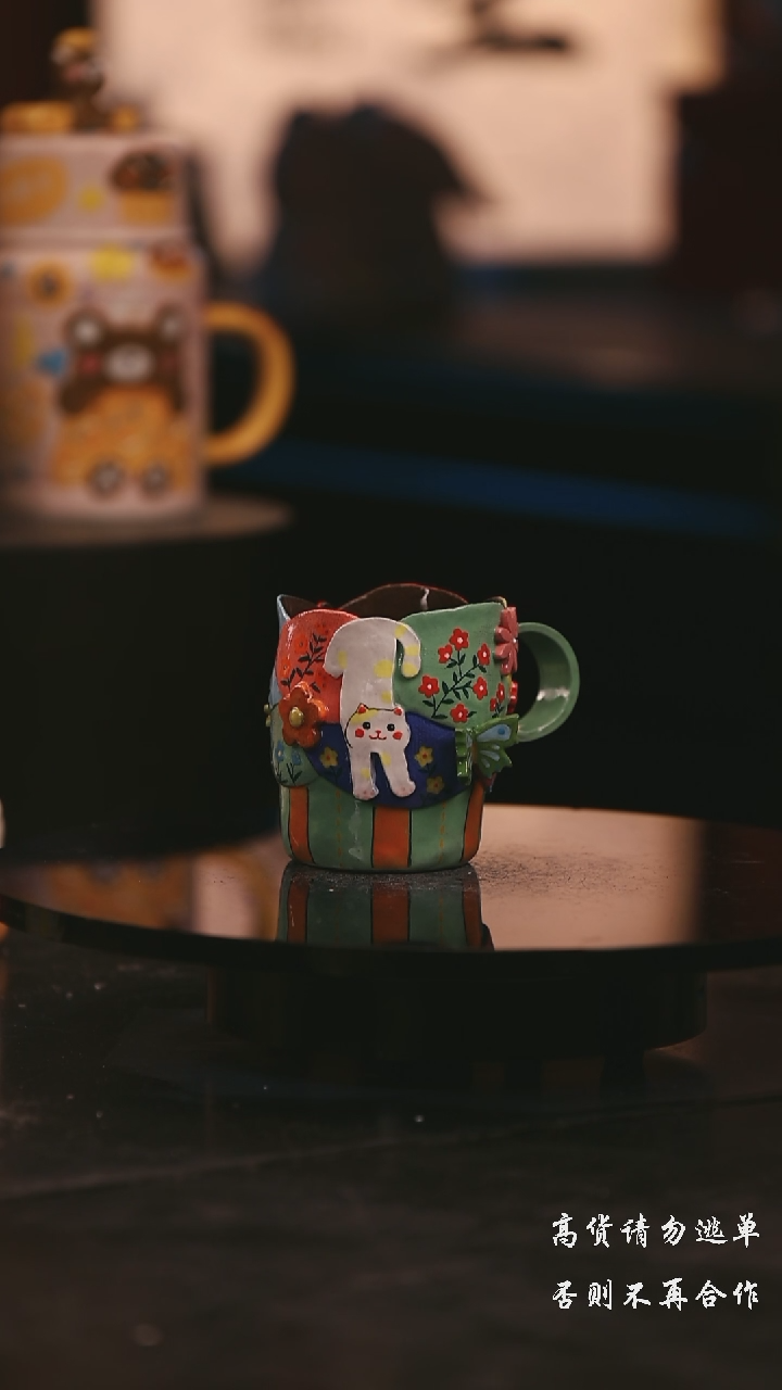 陶瓷景德镇可爱设计师款陶瓷 