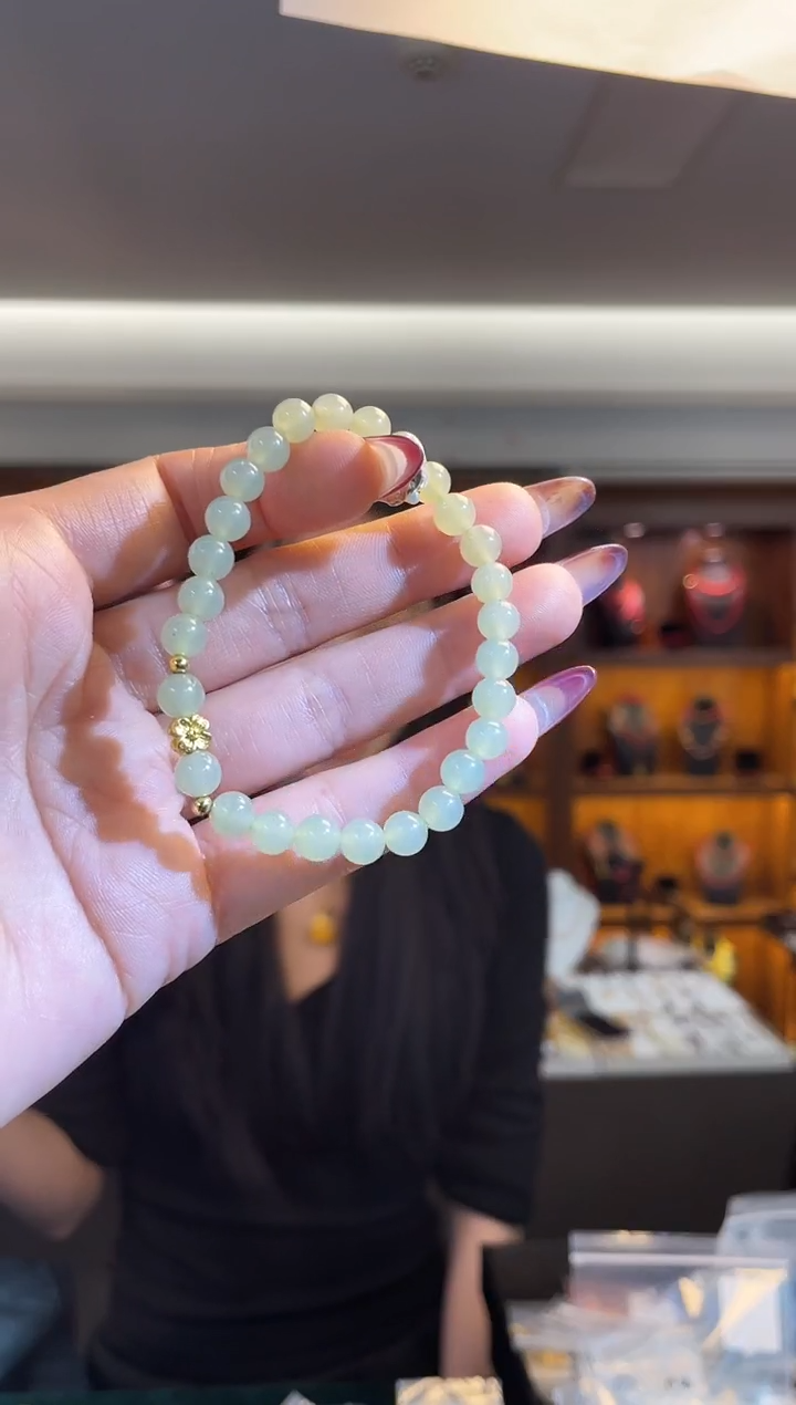 未镶嵌手串和田玉（多样性发一件）