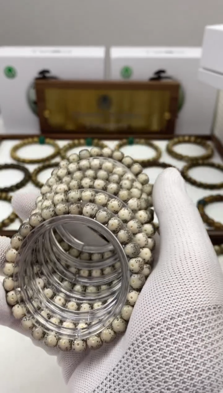 【闪购商品】星月菩提手串120 石玉料小冰糖手串 8*7mm