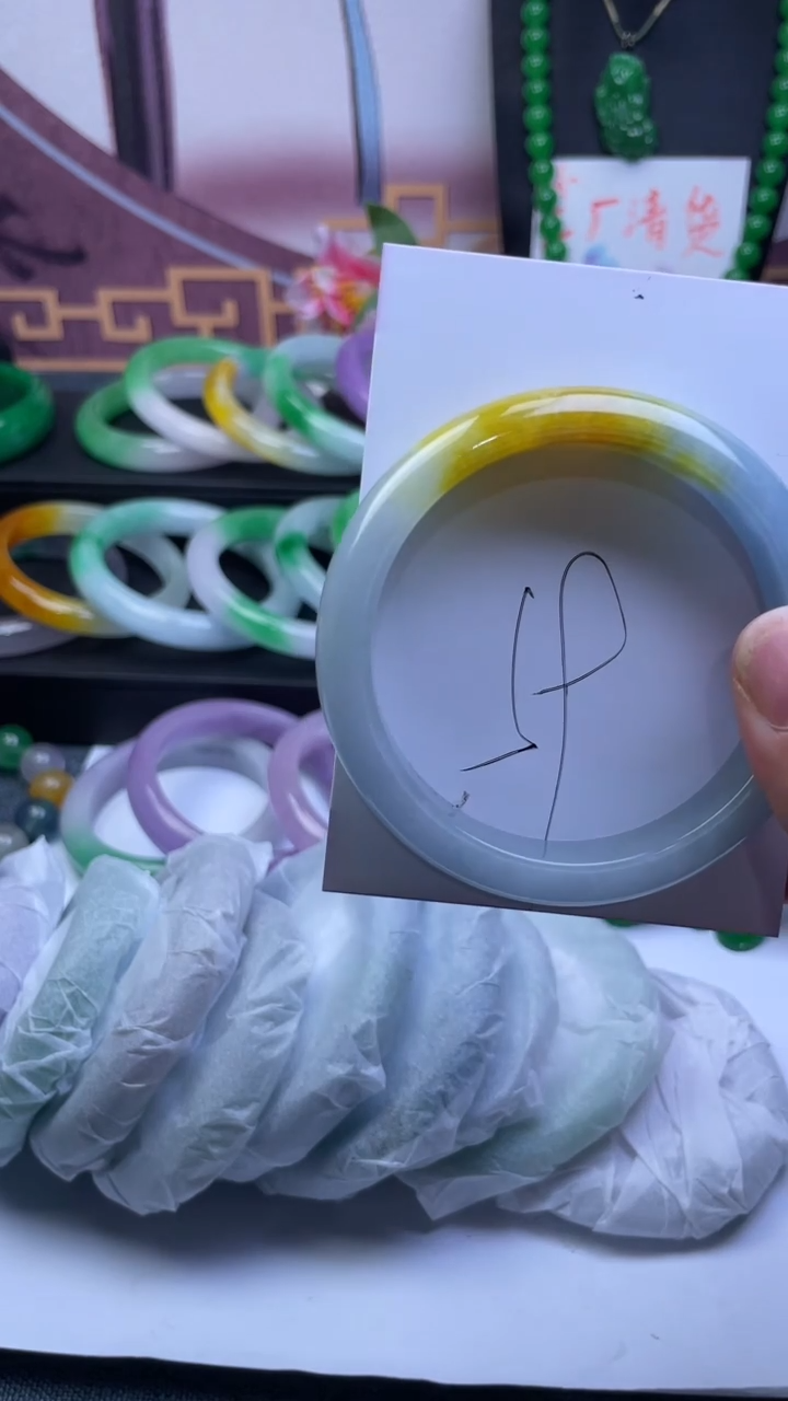 非金属仿水晶手镯