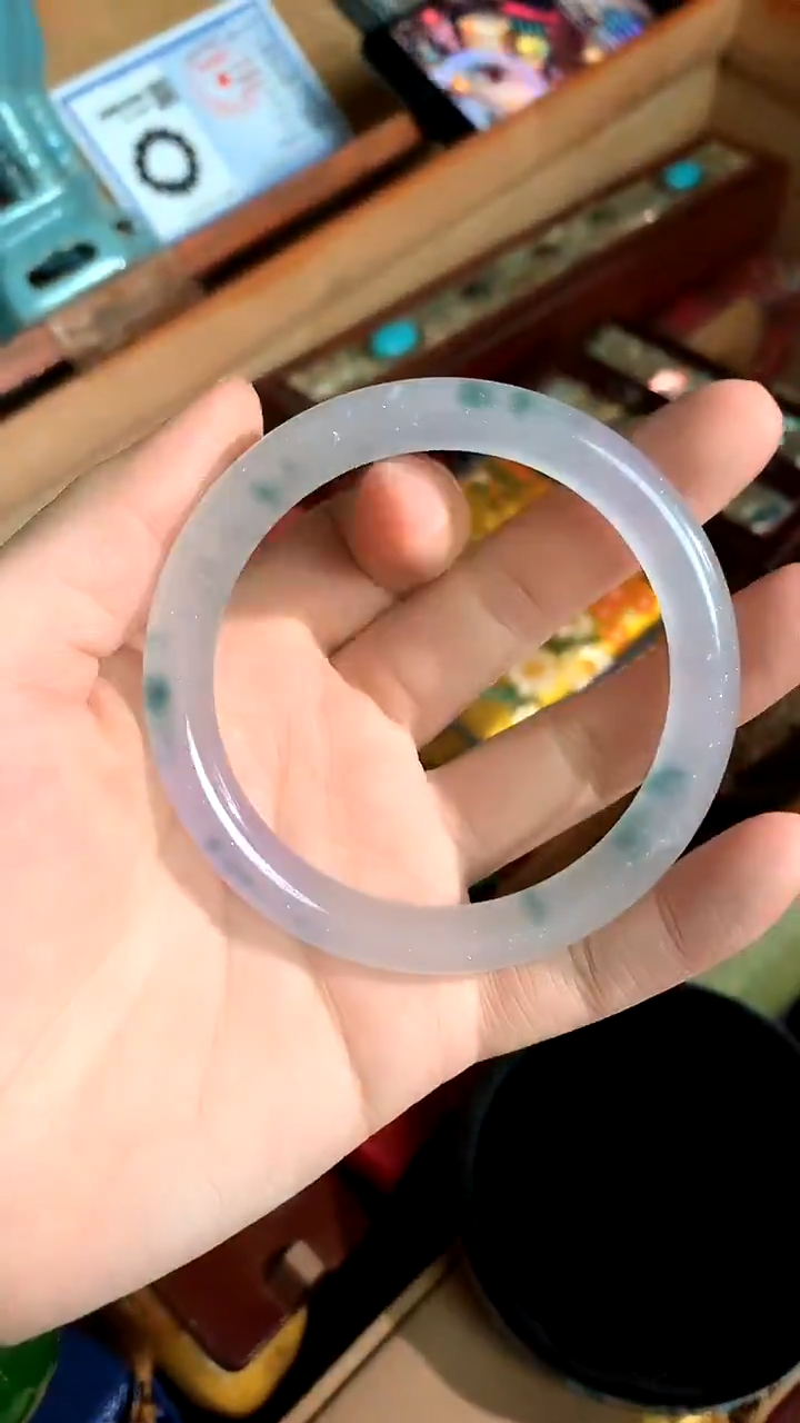 【闪购商品】翡翠手镯未镶嵌德诚精品专属摆件