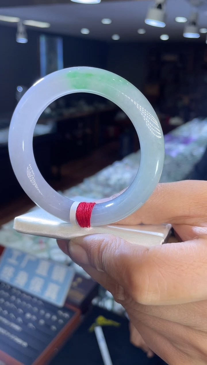 未镶嵌手镯翡翠圆条54