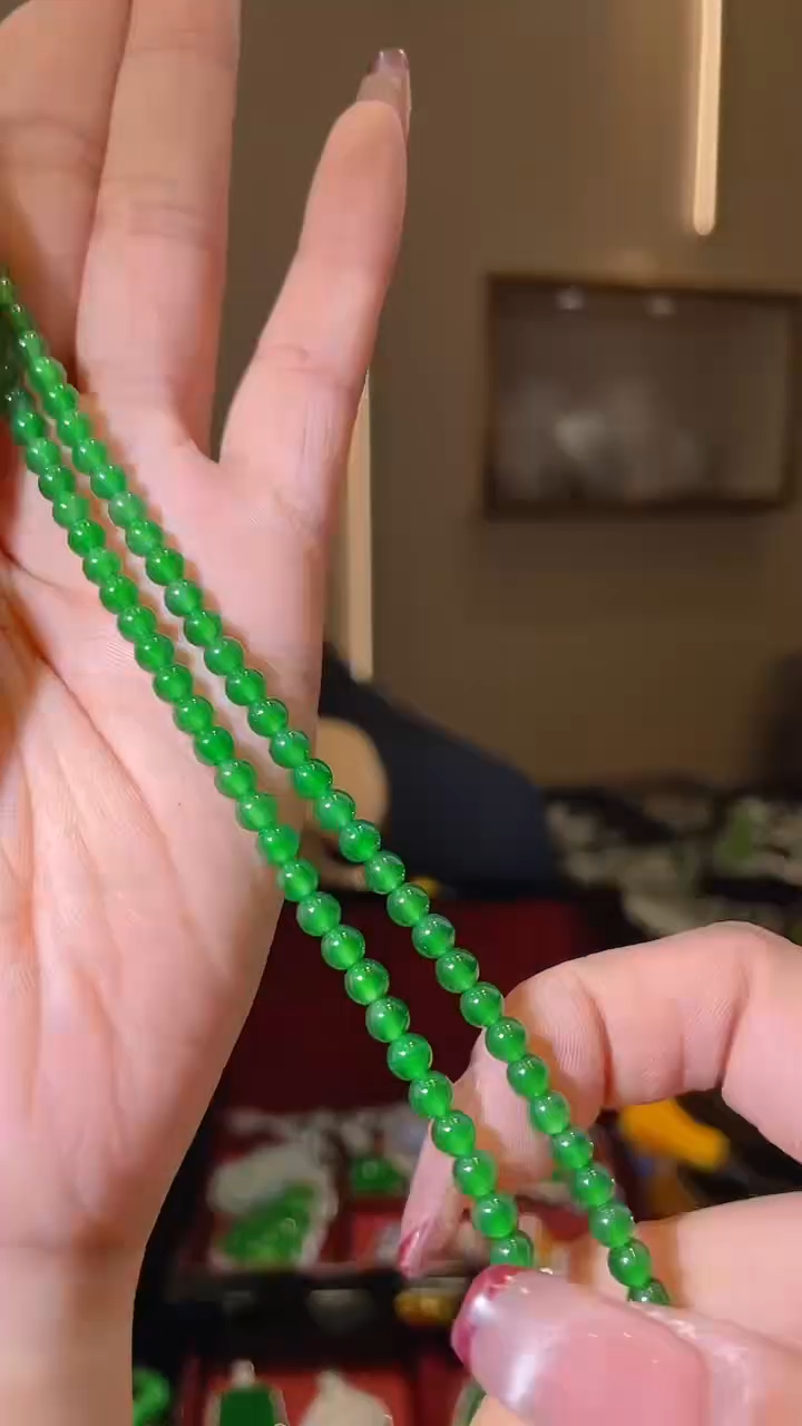 【闪购商品】翡翠项链未镶嵌天然缅甸翡翠a货