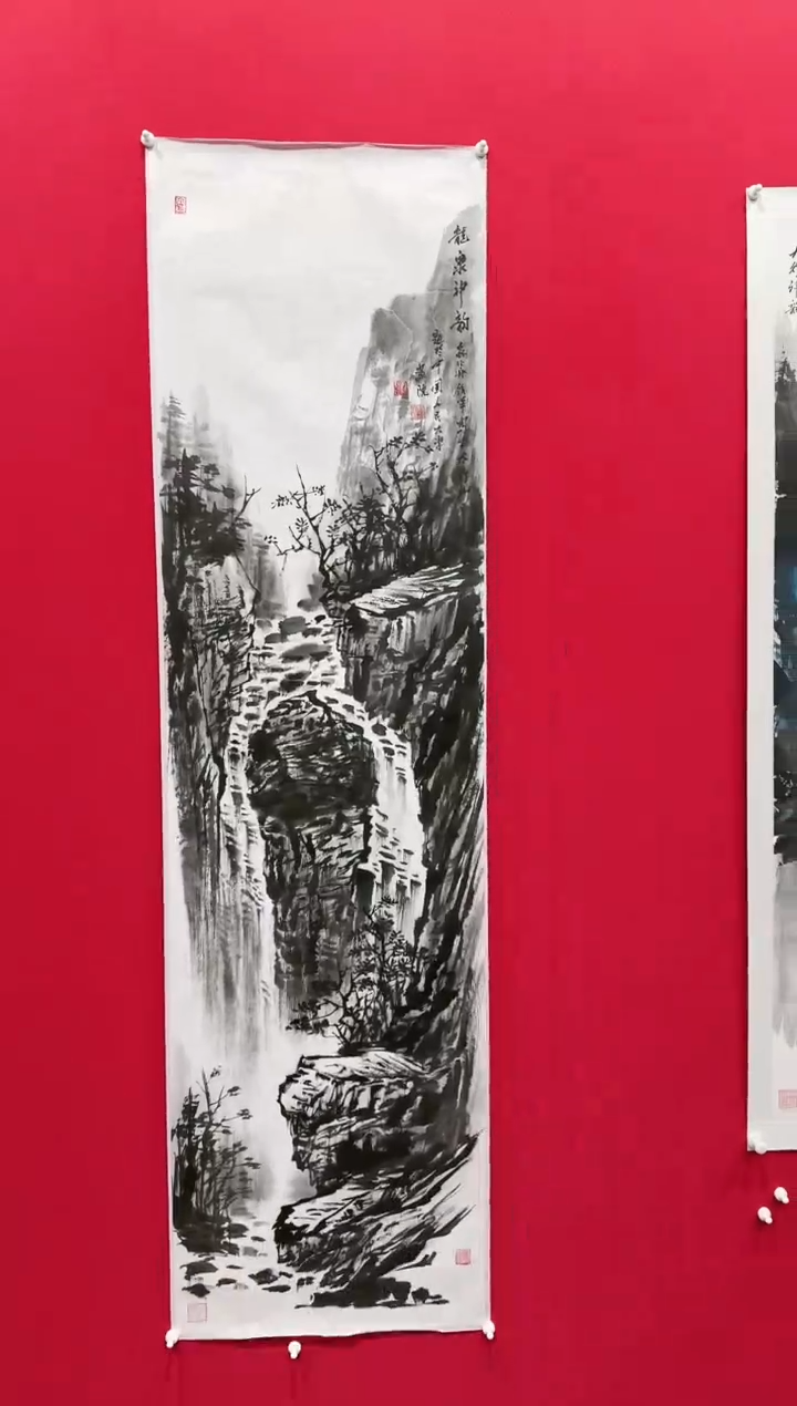 【闪购商品】国画张领军48*180........