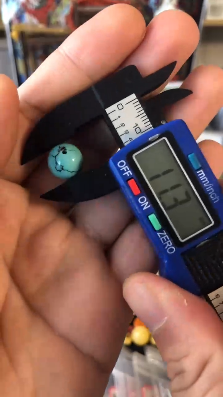 【闪购商品】绿松石珠宝奇石未镶嵌11左右一个珠子