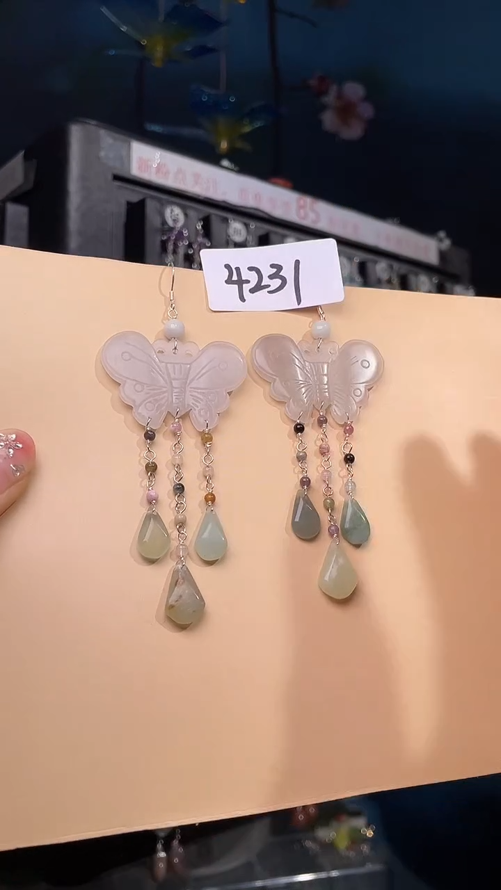 未镶嵌和田玉耳饰喜欢拍