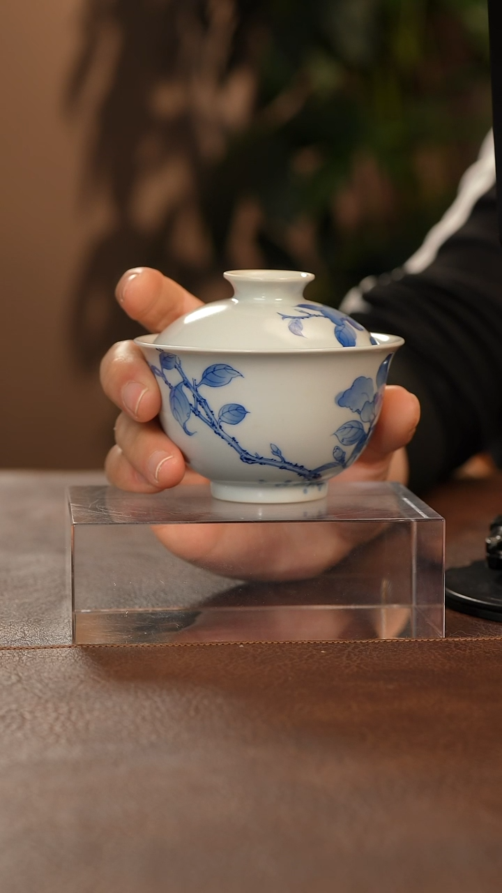 【闪购商品】瓷片青花瓷茶具斌芬陶瓷