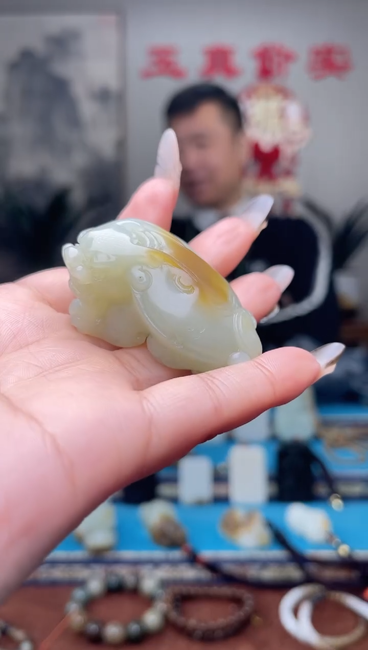 【闪购商品】和田玉挂件未镶嵌1