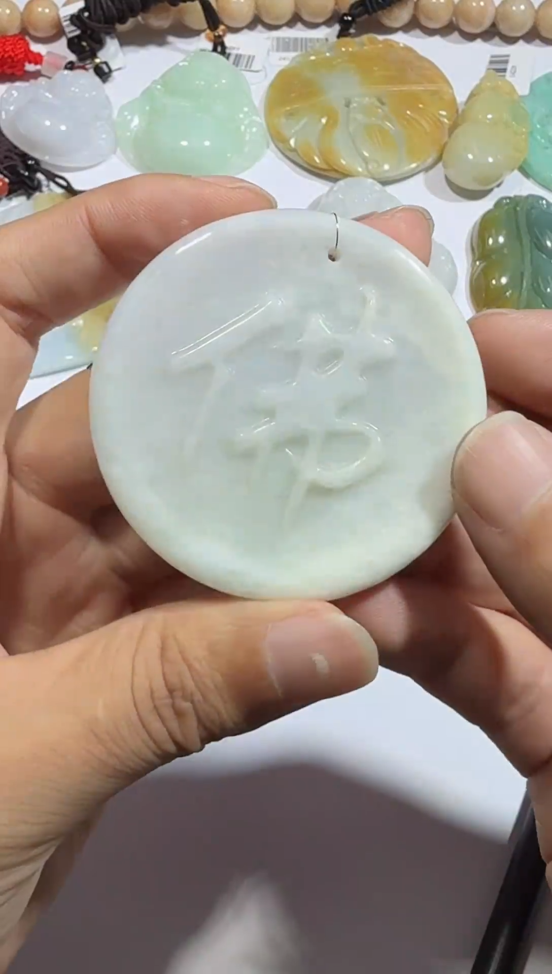 【闪购商品】翡翠颈饰未镶嵌00018000