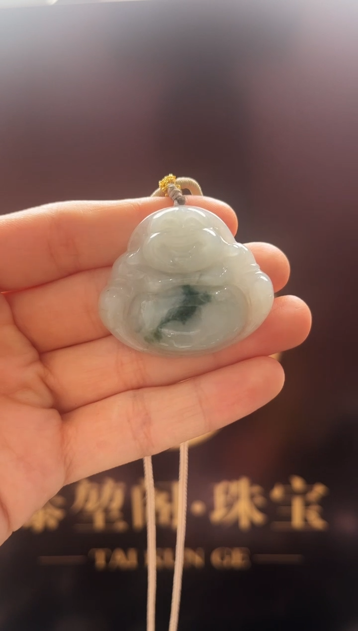 【闪购商品】翡翠颈饰未镶嵌缅甸翡翠佛公