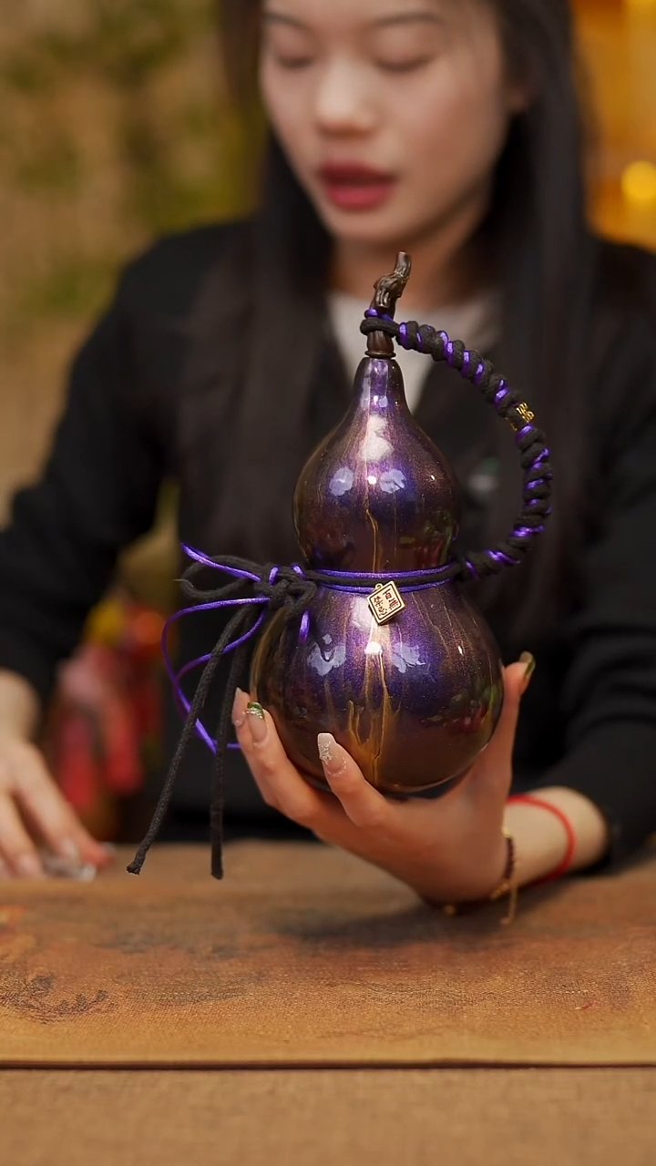 【闪购商品】845宴禾堂漆艺酒葫芦138