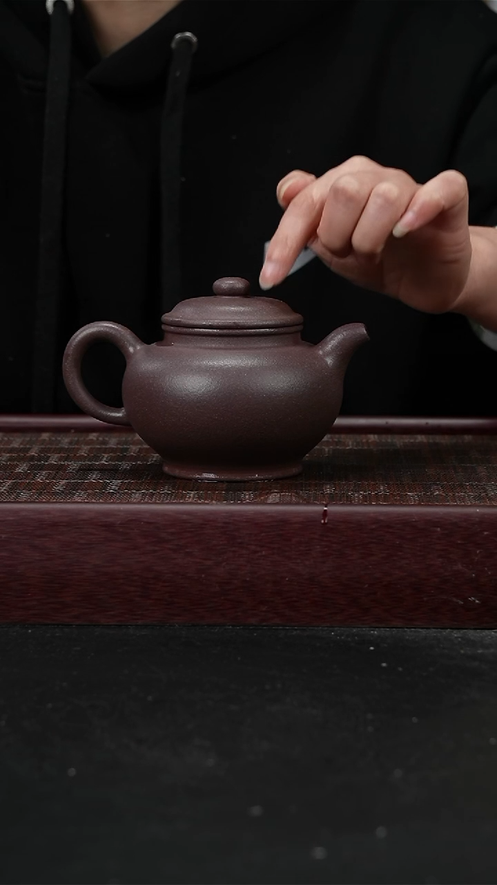 茶壶紫砂lzx全砂天青掇只