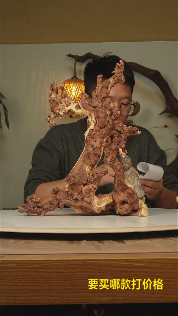 木?*婷根雕摆件714