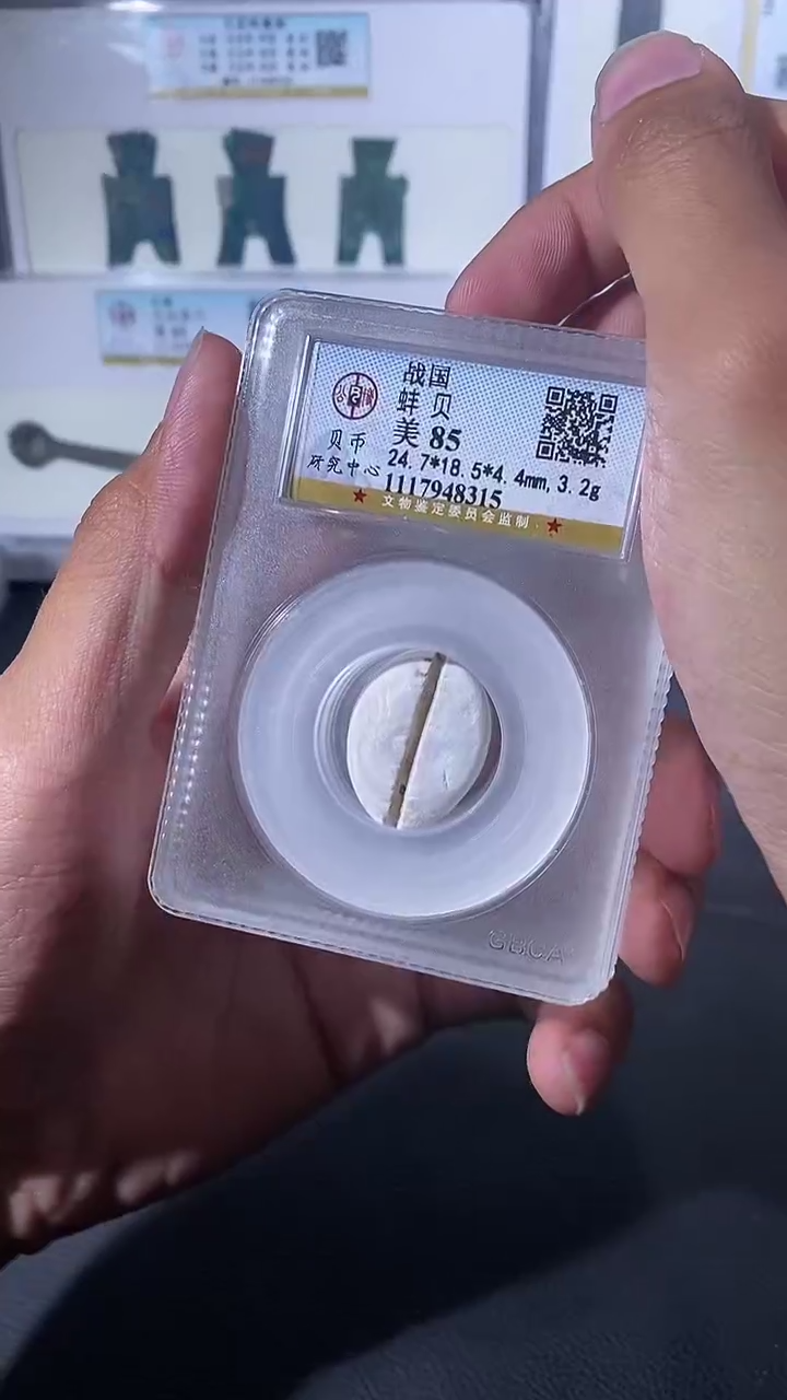 【闪购商品】铜琪珍 战国蚌贝一枚