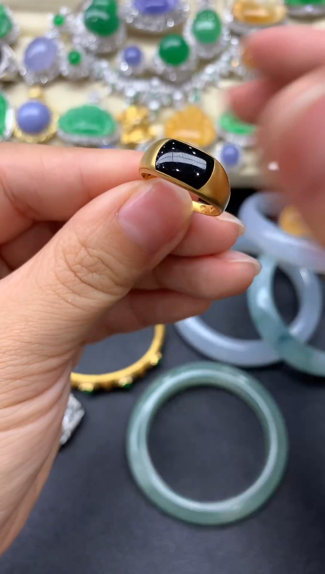 【闪购商品】翡翠戒指18K金镶嵌299-中国好珍宝