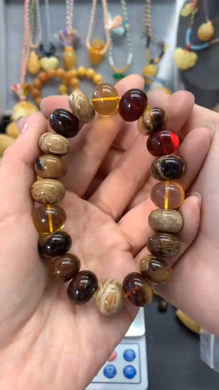 【闪购商品】琥珀珠宝奇石未镶嵌478