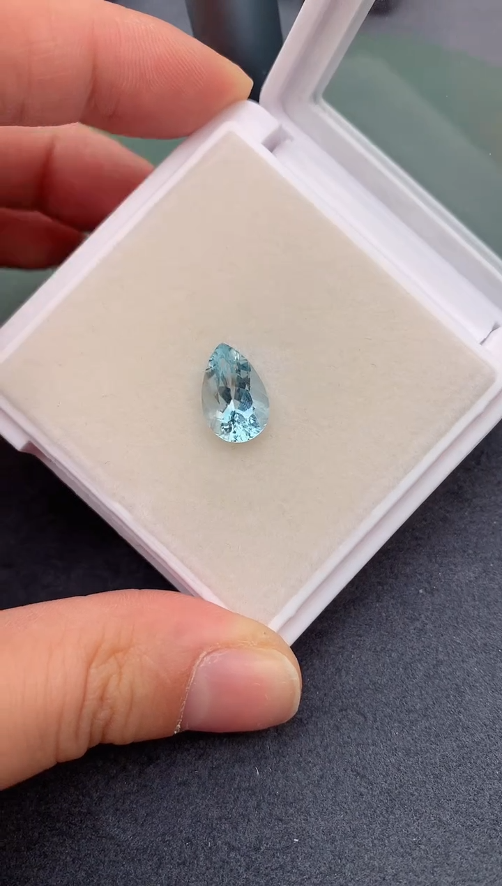 【闪购商品】海蓝宝石裸石未镶嵌3ct海蓝宝