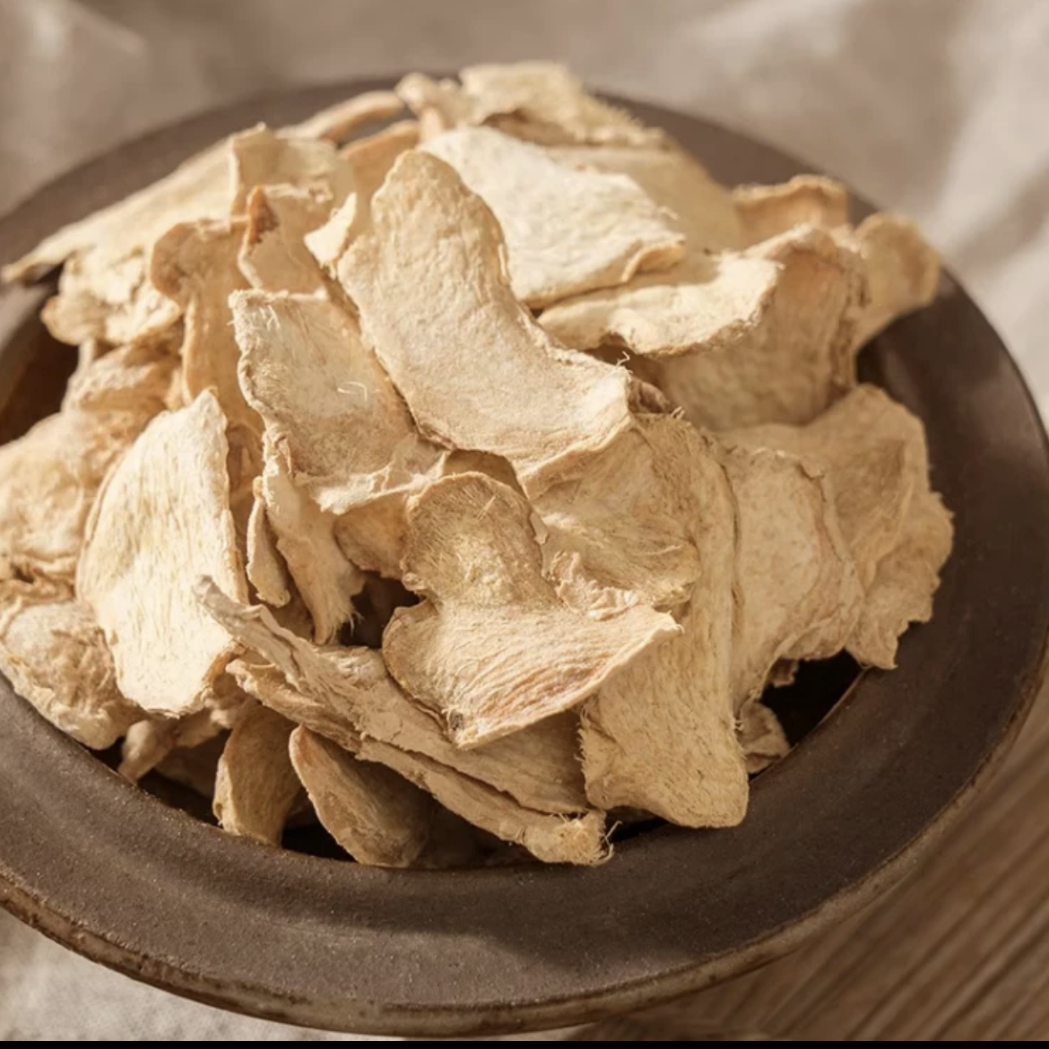 （姝1）初级农产品【干-姜-片】500g可搭配枸杞