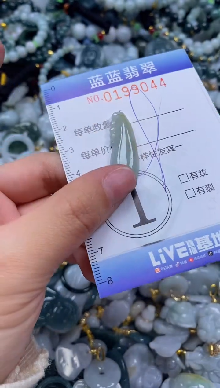 翡翠未镶嵌颈饰闪购0199044