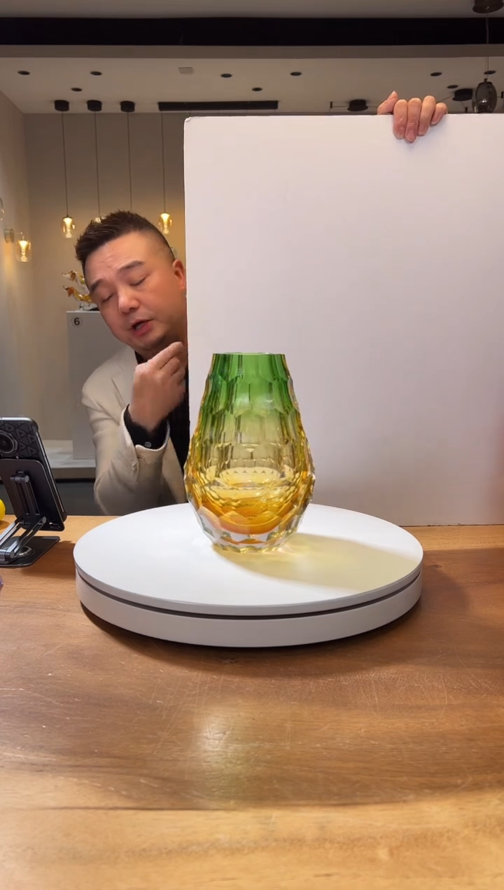 【闪购商品】茶宠巴比特美学 Caorle小花瓶茶金色