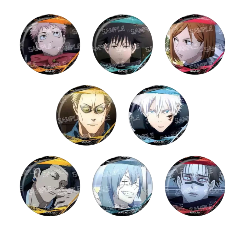 【云州拆卡】咒术回战 百面相吧唧徽章Vol.2（默认代拆）