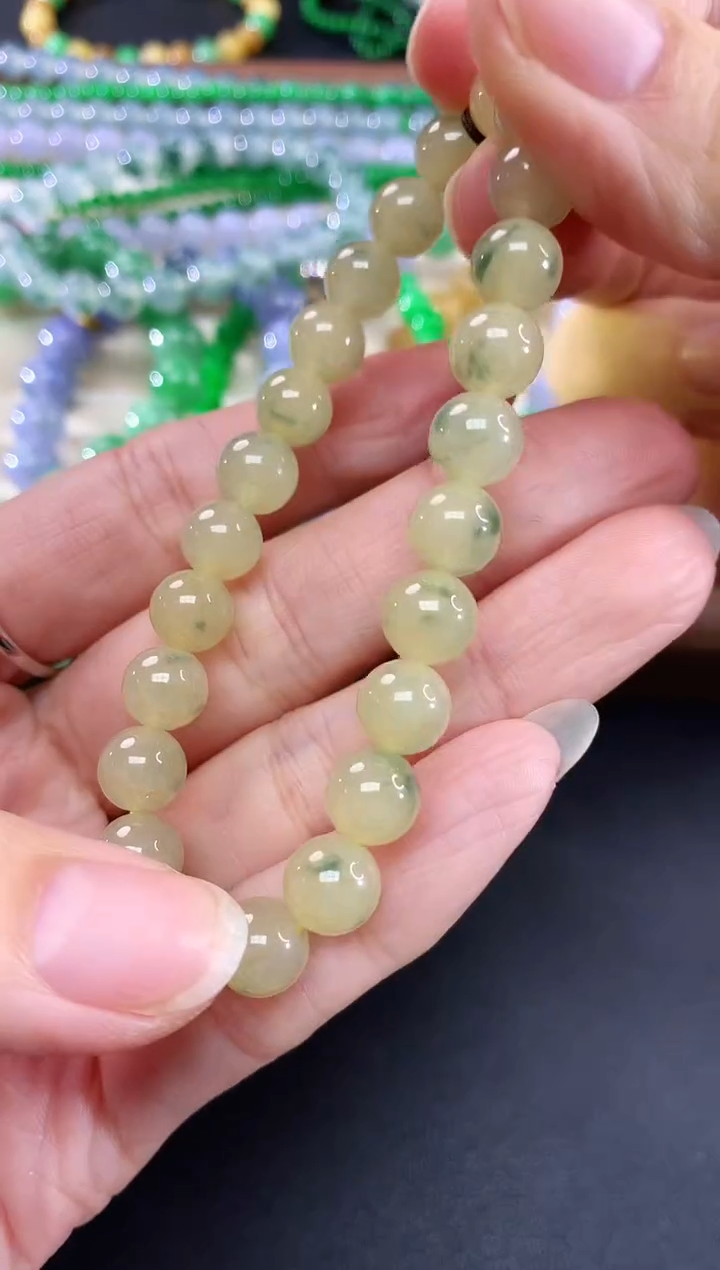 未镶嵌手串翡翠223|4800