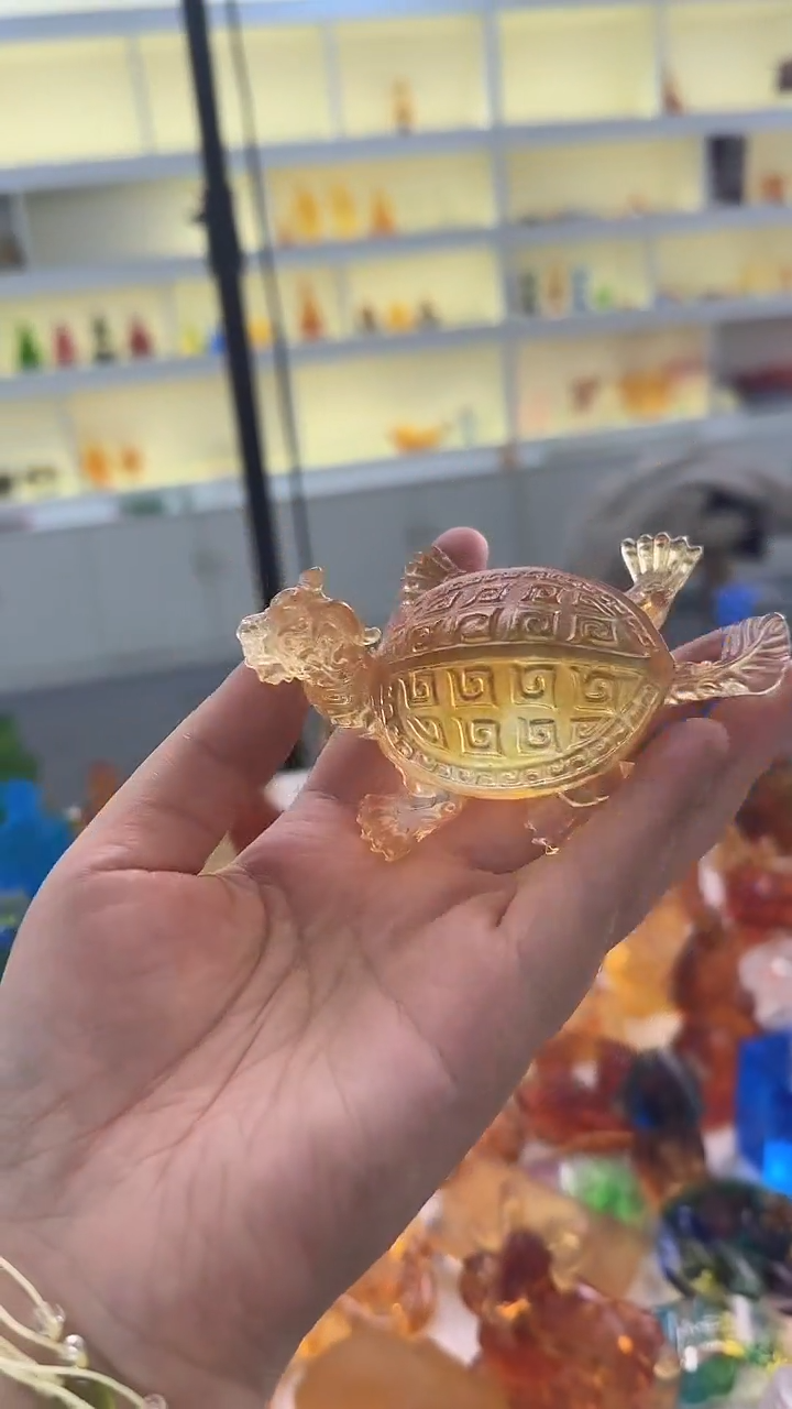 手工艺品琉璃龟龟