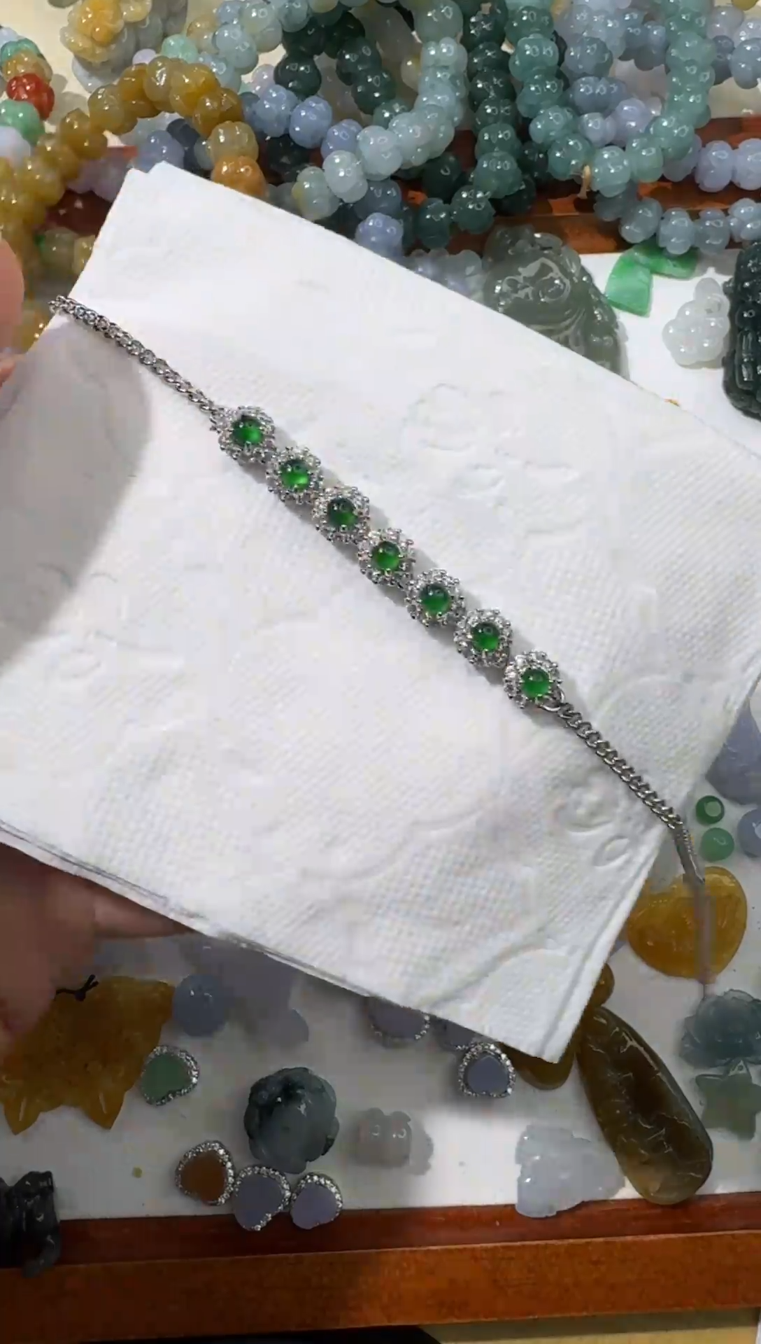 【闪购商品】翡翠颈饰未镶嵌【闪购商品】 天然翡翠