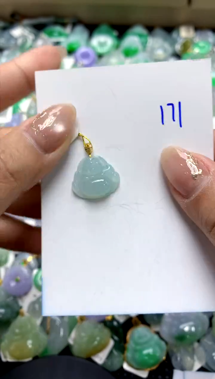 【闪购商品】翡翠颈饰18K金镶嵌111111111