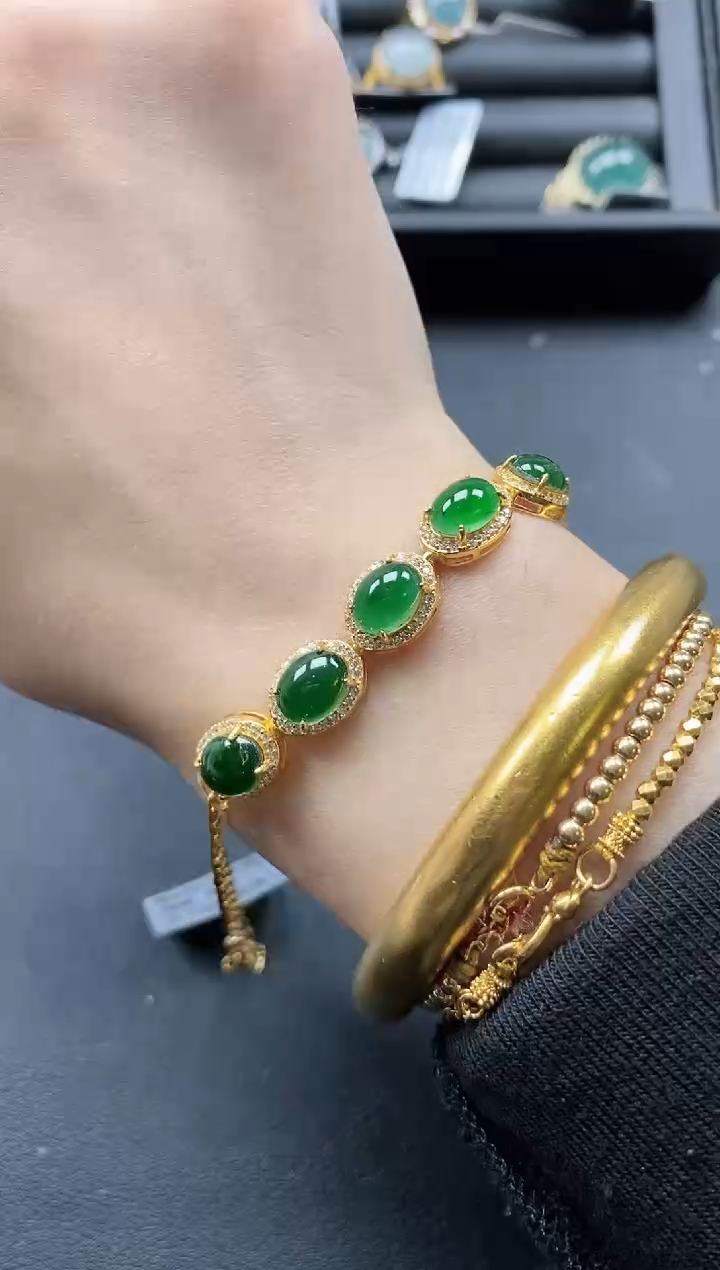 【闪购商品】翡翠戒指银S925镶嵌1111