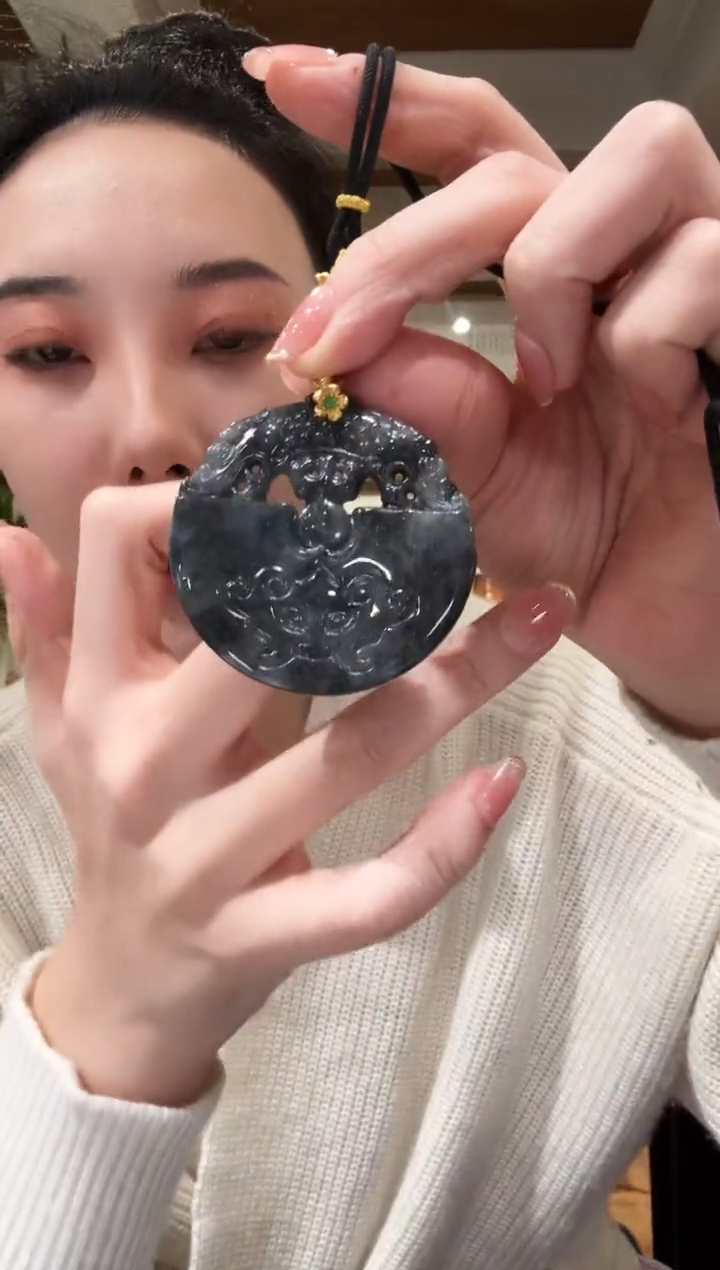 【闪购商品】翡翠颈饰未镶嵌国风