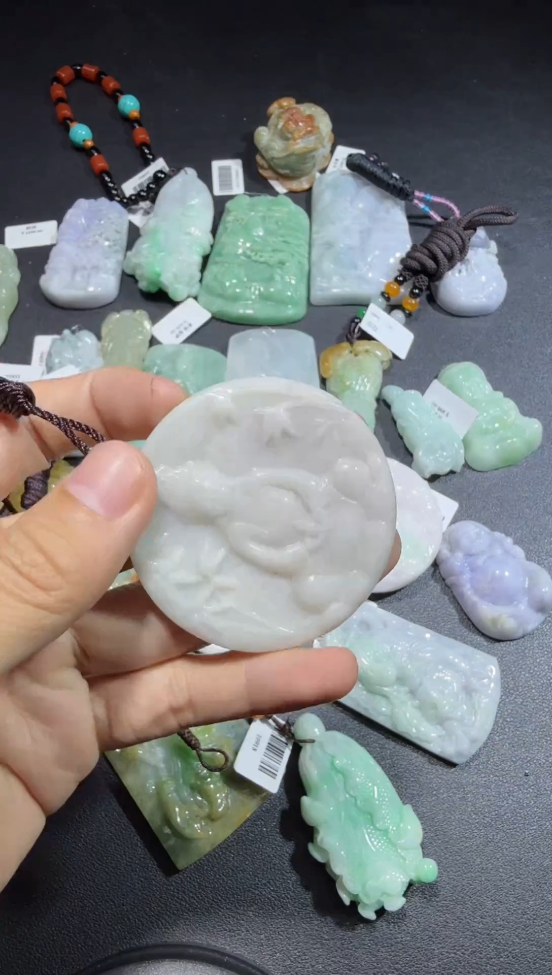 【闪购商品】翡翠颈饰未镶嵌00000999