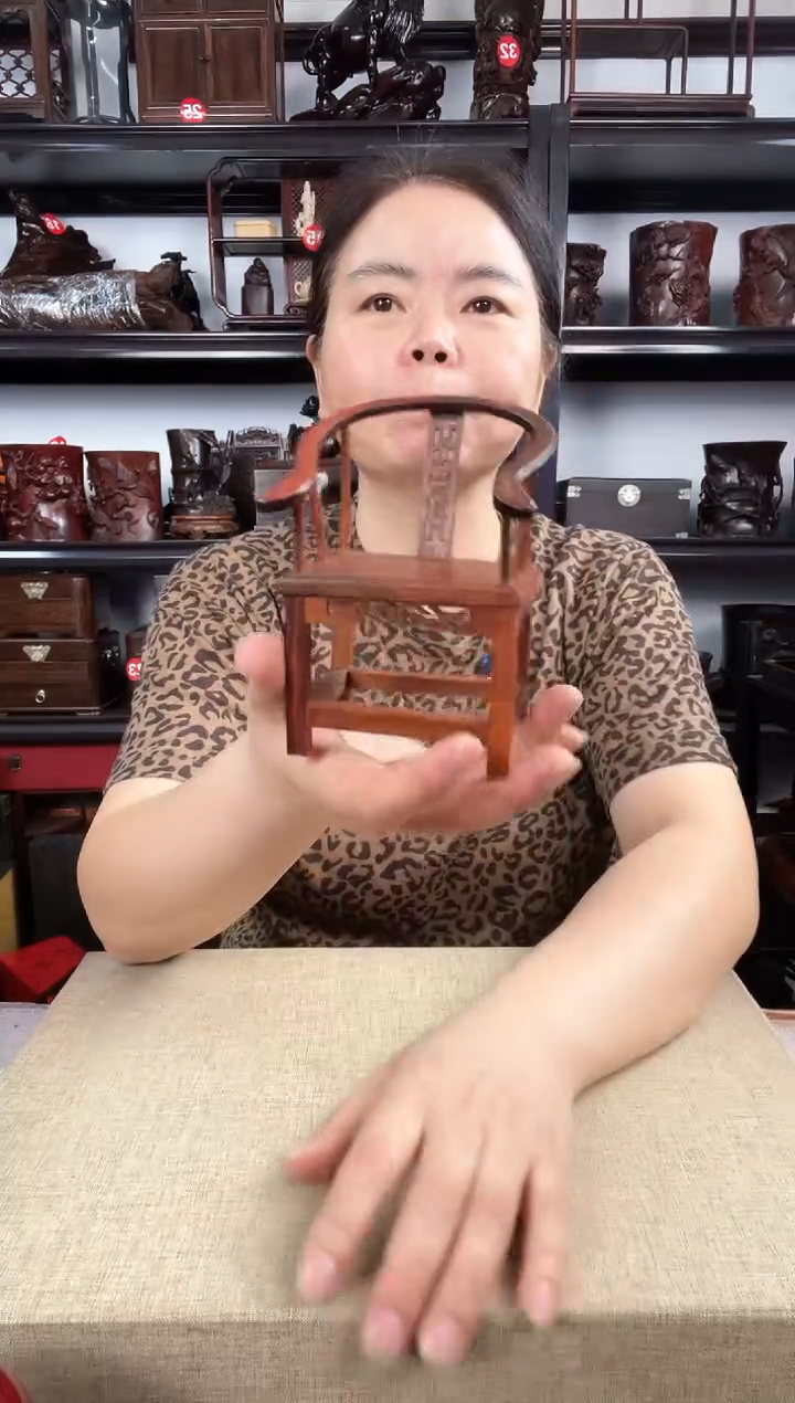 木红圈椅老李红木工艺品