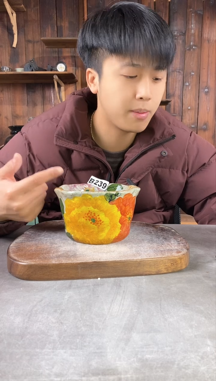 【闪购商品】碗239，手工手绘，新年快乐！