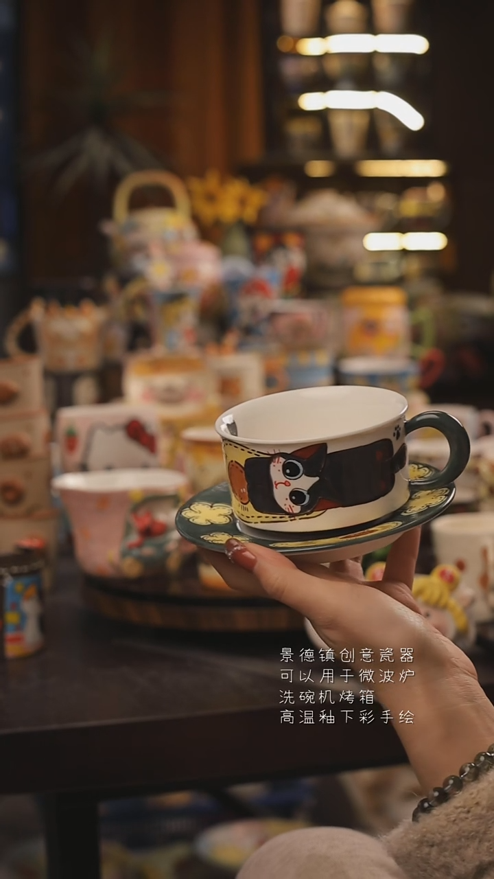 景德镇釉下彩绘设计师款式陶瓷