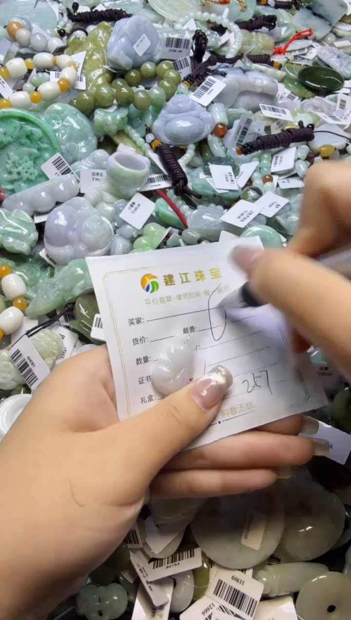 【闪购商品】翡翠颈饰未镶嵌00000257