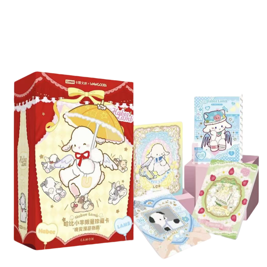 欧【HR＋2】卡盟文创哈比小羊限量珍藏卡牌（代拆）