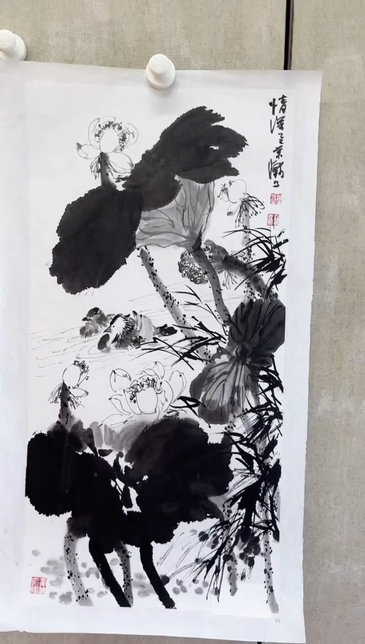 国画萧老师作品分享