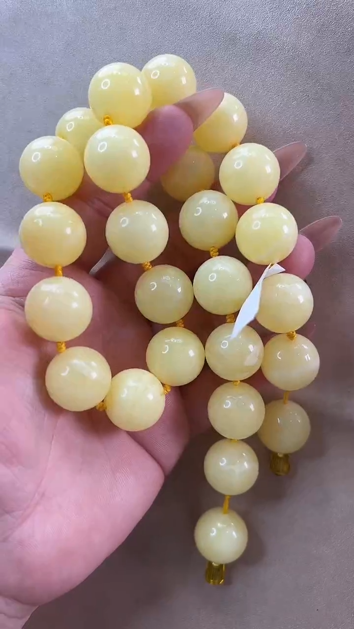 【闪购商品】琥珀颈饰未镶嵌项链