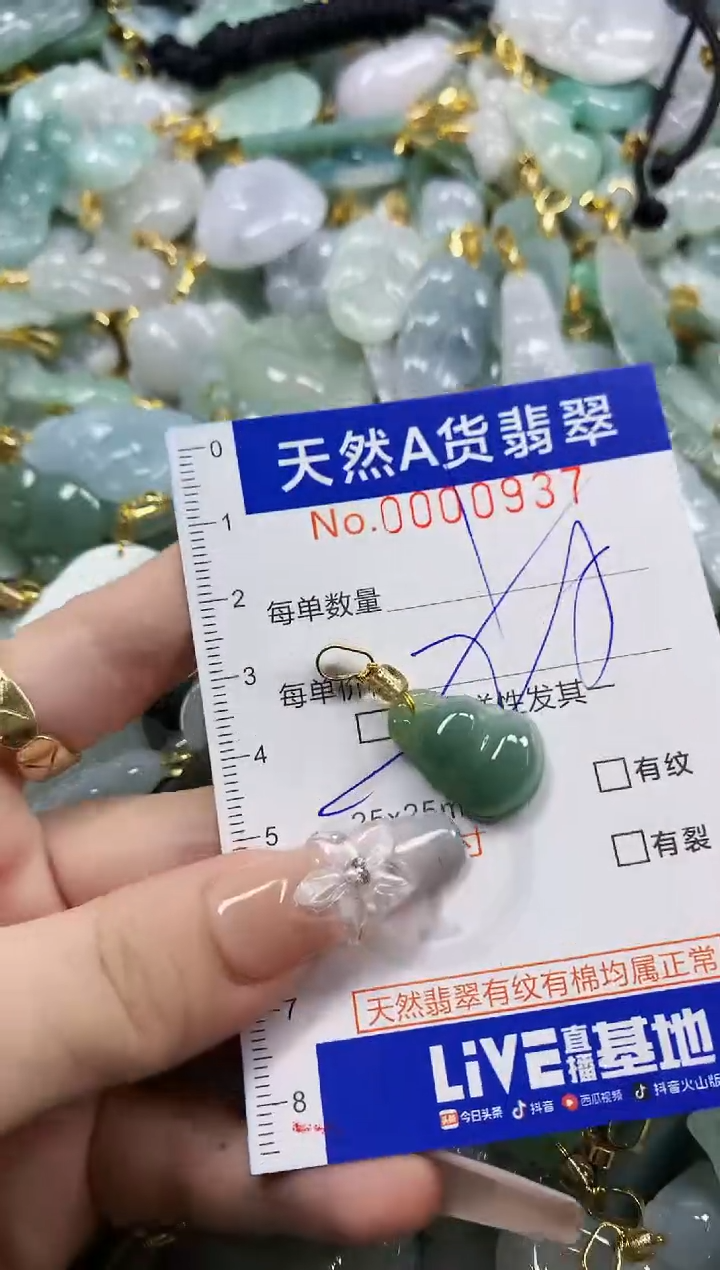 颈饰未镶嵌翡翠天然A货翡翠