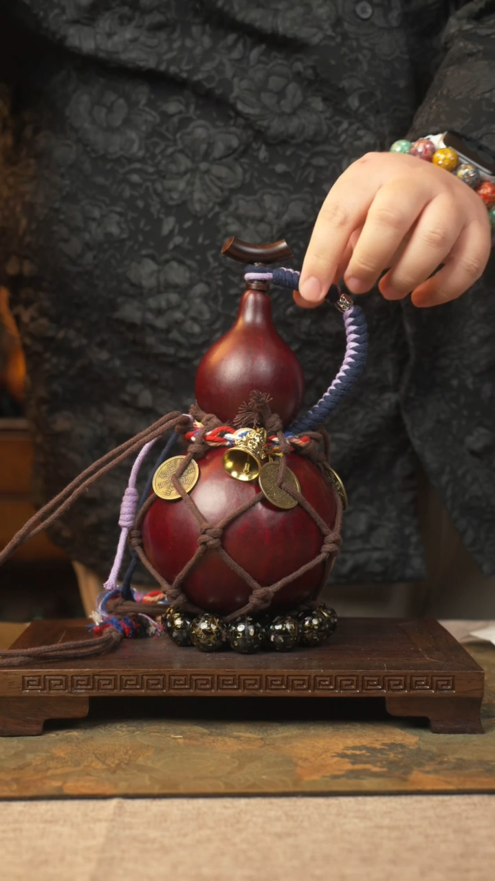 【闪购商品】259大漆葫芦一物一拍记葫堂出品