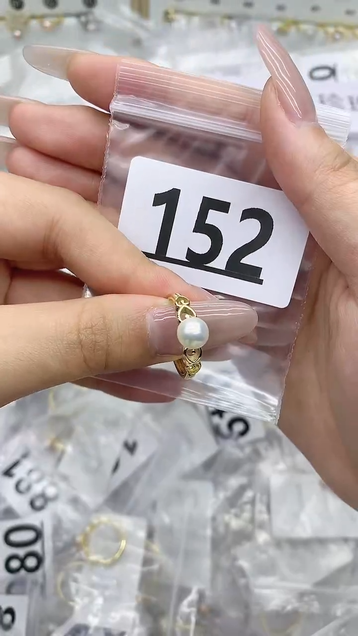 合金珠宝奇石淡水珍珠152