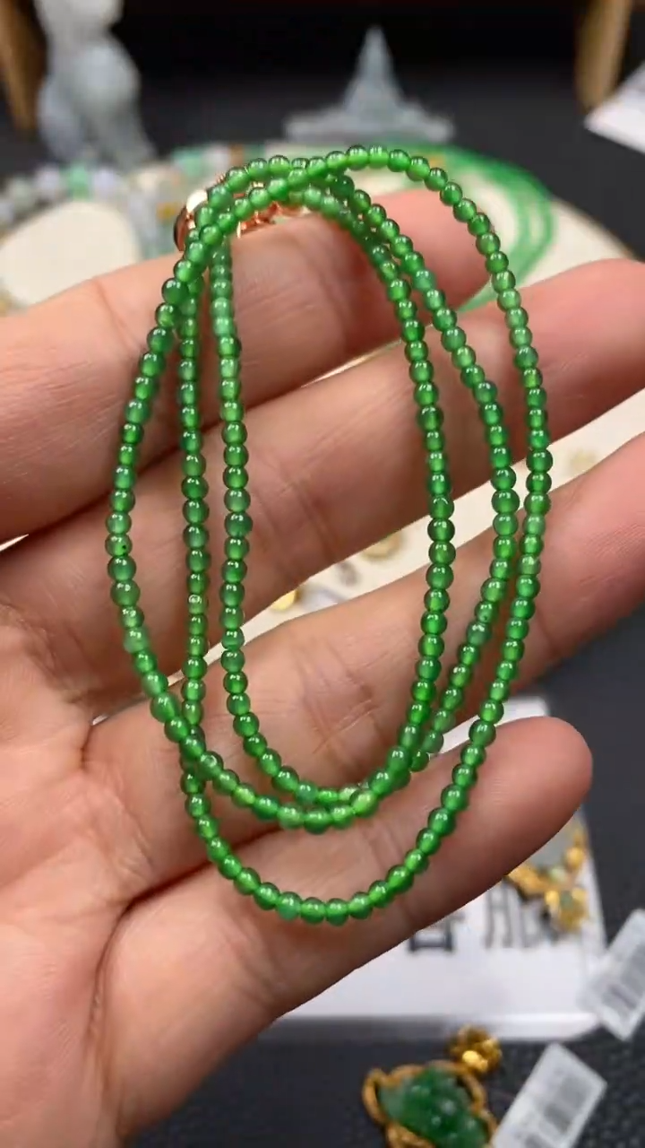 【闪购商品】翡翠颈饰未镶嵌翡翠净货26385