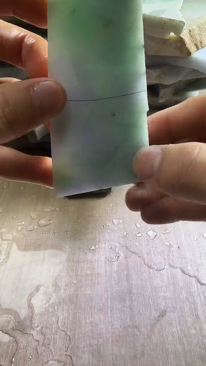裸石翡翠天然翡翠A货花391